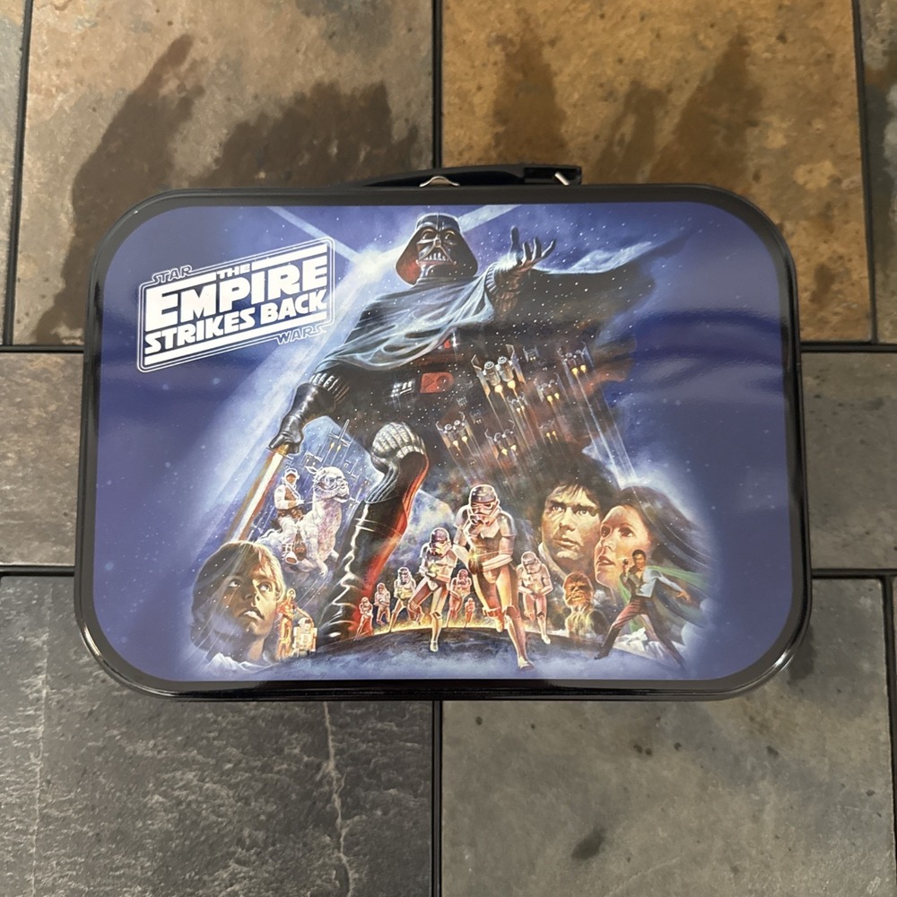 STAR WARS Empire Strikes‎ Back TIN LUNCH BOX NEW